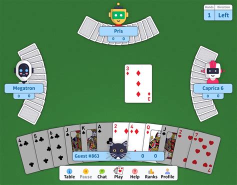 Multiplayer Hearts Card Game